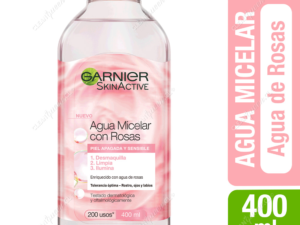 AGUA MICELAR DE ROSAS GARNIER 400 ML