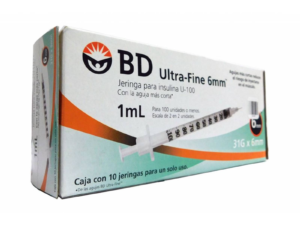 BD Ultra-Fine Jeringa 0.5ml
