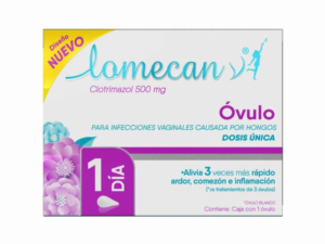 Lomecan V Óvulo 500mg