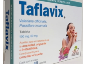 TAFLAVIX 100/60MG OC 40 TAB VALERIANAPASSIFLORA