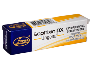 SOPHIXIN DX-CIPROFLOXACINO-DEXAMETASONA-3.5G