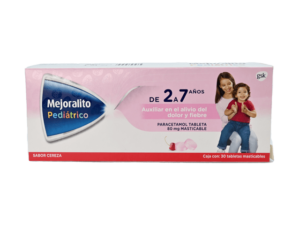 MEJORALITO PED 80MG TAB C30