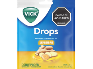 Vick Drops Pastillas sabor Jengibre 20 unidades