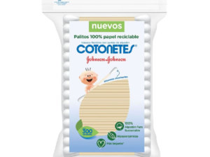 Cotonetes Papel Reciclable 300 pzas