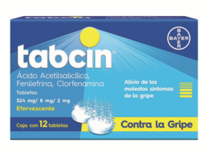 Tabcin 324mg 12 Tabs
