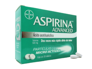 ASPIRINA ADVANCED 500MG TAB C20 A