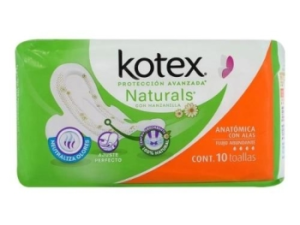 KOTEX ANATOMICA S/ALAS C/10 B