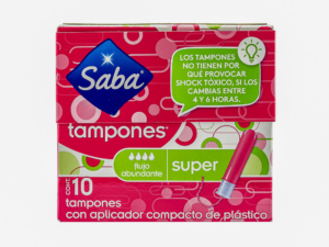 SABA TAMPONES SUPER C/10