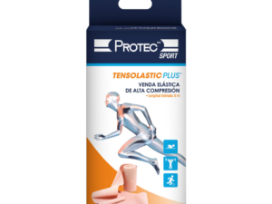 PROTEC SPORT TENSOLASTIC PLUS-NARANJA-10CMX5M