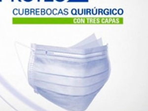 Cubrebocas Quirúrgico 50 pz