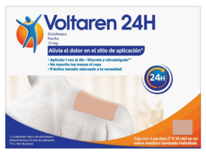 PARCHE VOLTAREN 24HRS 5 PARCHES
