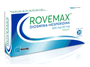 DIOSMINA HESPERODINA 450MG 50MG 20TBSS ROVEMAX