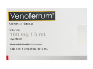 Venoferrum Inyeccin 1 Solucin Ampolleta