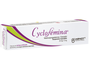 CYCLOFEMINA-MEDROXIGESTERONA-CEPIONATO DE ESTRTADIOL-25