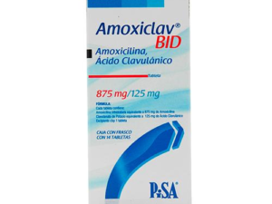 AMOXICLAV BID 14 TABS 875MG