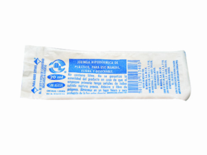 Jeringa 20ml sin aguja