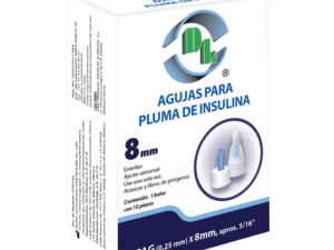 AGUJA DL PLUMA INSUL 8MM X 31G