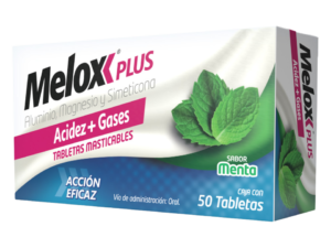 Melox Plus Menta 50 tabs
