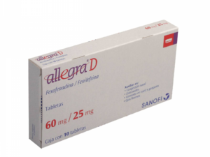 ALLEGRA D 60/25MG TAB C10 A