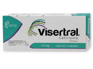 VISERTRAL 10MG TAB C10 B