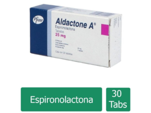 ALDACTONE A-ESPIRONOLACTONA-25MG