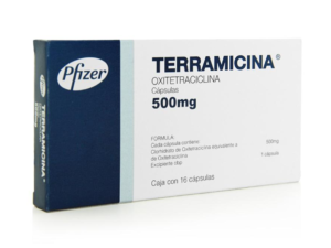 Terramicina 500mg 16 Caps