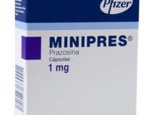 Minipres Prazosina 1mg 30 caps