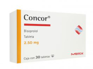 CONCOR 2.5MG GRA 30