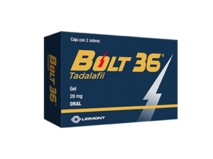 Bolt 36 20 mg/5.5 g caja 2 sobres