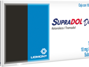 SUPRADOL DUET 10/25MG SUBLINGUAL 10TAB