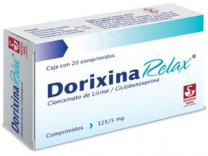DORIXINA RELAX 125/5MG CO