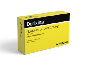 DORIXINA-CLONIXINATO DE LISINA-125MG-10COMP