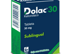 DOLAC 30MG SUBLINGUAL 6 TBS