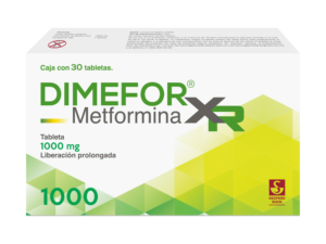 DIMEFOR XR-METFORMINA-1000MG-30TAB