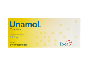 UNAMOL-CISAPRIDA-10MG-30COM