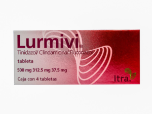 LURMIVI-TINIDAZOL-CLINDAMICINA-FLUCONAZOL-500MG-4TAB