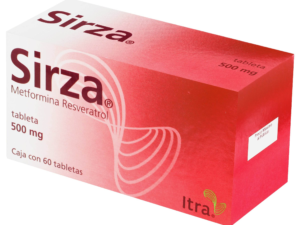 Sirza 500 mg caja con 60 tabletas