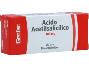 ACIDO ACETILSALICILICO 100MGC/30TAB
