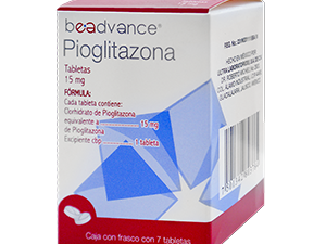 BEADVANCE-PIOGLITAZONA-15MG-10TAB