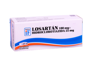 Losartán, Hidroclorotiazida 100/25 Mg