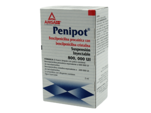 penipot (BENCILPENICILINA) 800,000 ui