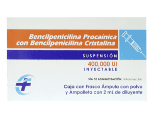 Penicilina Procaínica 400,000 UI