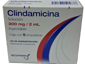 Clindamicina Inyectable 300mg