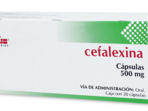 Cefalexina 500mg 20 caps