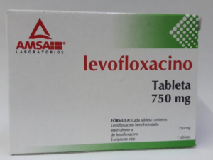 LEVOFLOXACINO 750MG C/7 AMSA
