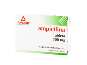 AMPICILINA 20TABS 500MG