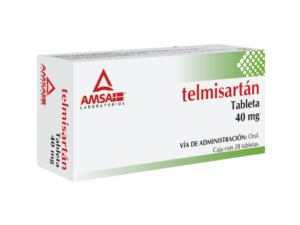 Telmisartán 40mg 28 Tabs