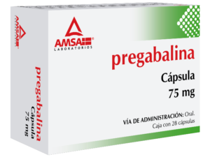 PREGABALINA 75MG CAP C28 B