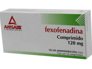 FEXOFENADINA 10 COMP 120MG