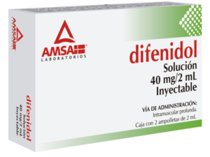 DIFENIDOL SOL INY 40MG/2ML C/2 C